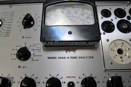 Tube Analyzer 3444-A; Triplett Electrical (ID = 1564540) Equipment