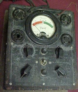 Tube Tester 1210-A; Triplett Electrical (ID = 1228949) Ausrüstung