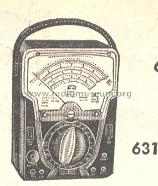 Vacuum Tube Voltmeter 631; Triplett Electrical (ID = 227524) Equipment