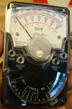 Volt-Ohm Milliammeter 310; Triplett Electrical (ID = 1938209) Ausrüstung