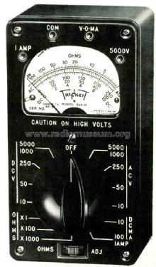 Volt-Ohm-Meter 666-R; Triplett Electrical (ID = 1896596) Equipment