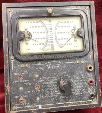 Volt-Ohm-Milliammeter 1200; Triplett Electrical (ID = 3184775) Equipment