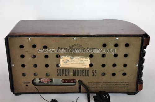 Supermodelo 55U; Triplex - Radio, Jos (ID = 1303913) Radio