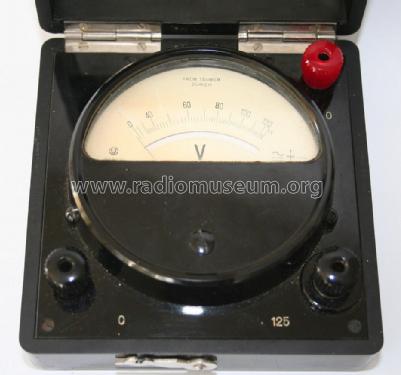 Elektrostatisches Voltmeter ; Trüb, Täuber & Co. (ID = 1724555) Equipment