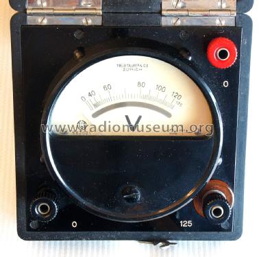 Elektrostatisches Voltmeter ; Trüb, Täuber & Co. (ID = 2022088) Equipment