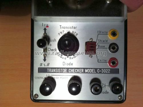 Transistor-Tester C-3022; TTC Quality (ID = 1432802) Equipment