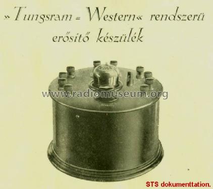 Tungsram-Western 1 csöves; Tungsram; Budapest (ID = 528749) Ampl/Mixer