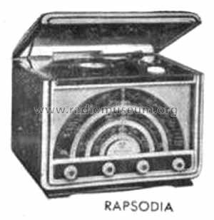 Rapsodia Ch= Iris 6; Tungsram Radio S.L. (ID = 1465636) Radio