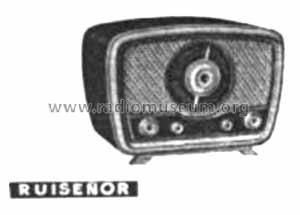 Ruiseñor T-352; Tungsram Radio S.L. (ID = 1465661) Radio