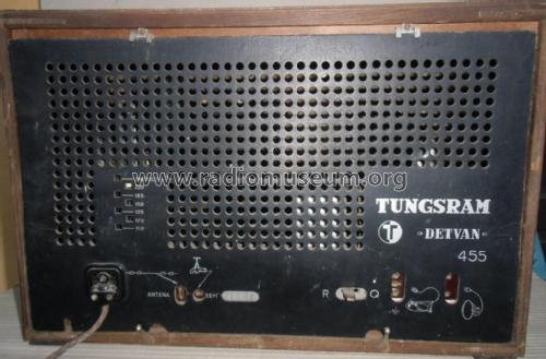 Detvan 455; Tungsram uc. spol., (ID = 2510663) Radio