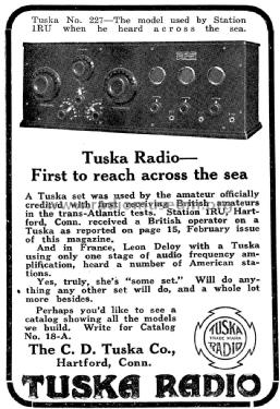 227; Tuska Co., The C.D.; (ID = 1248927) Radio