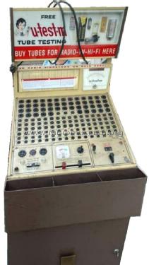 Self Service Tube Tester ; U-Test-M, Mfg. Co. (ID = 2454595) Equipment