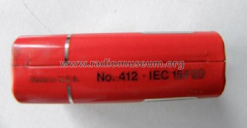 Batterie No. 412 IEC 15F20; UCAR, Union Carbide (ID = 1504541) Fuente-Al