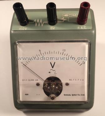 Voltmeter CF-7; Uchida Yoko Co. Ltd. (ID = 2206806) Equipment