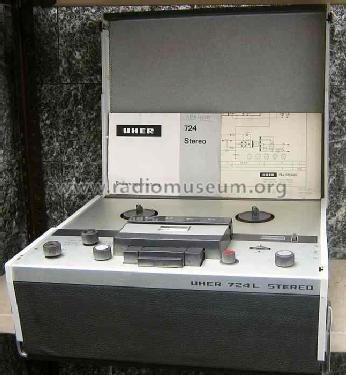 724L Stereo; Uher Werke; München (ID = 771566) R-Player