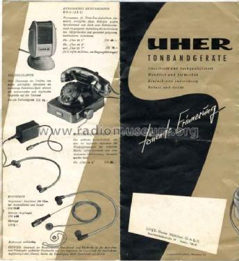95L; Uher Werke; München (ID = 518372) R-Player