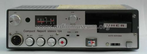 Compact Report stereo 124; Uher Werke; München (ID = 352408) R-Player