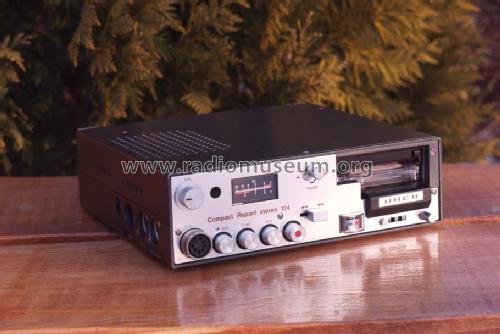 Compact Report Stereo 124; Uher Werke; München (ID = 1496141) R-Player