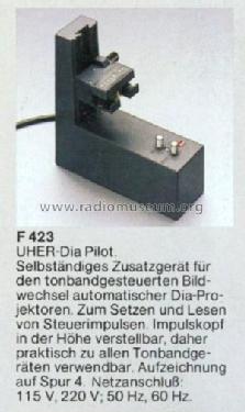 Dia-Pilot F423; Uher Werke; München (ID = 631855) mod-past25