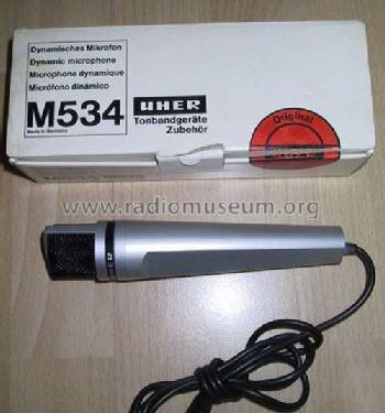 M534; Uher Werke; München (ID = 155036) Microphone/PU