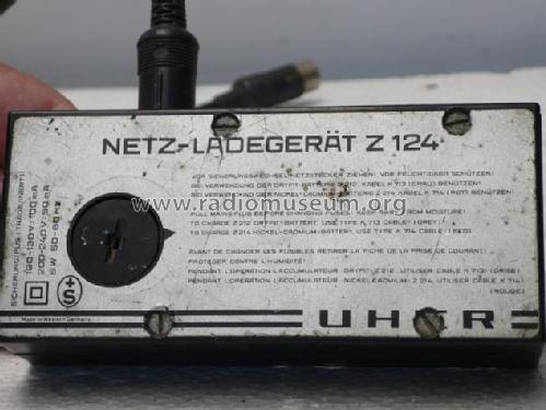 Netz Ladegerät Z124; Uher Werke; München (ID = 1687348) A-courant