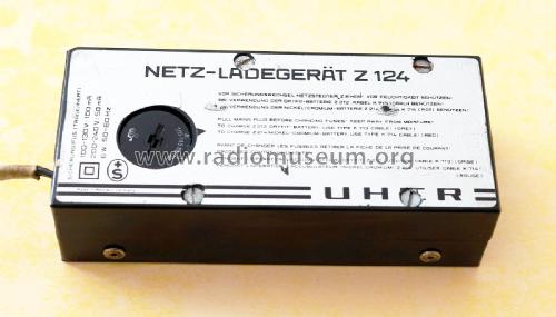 Netz Ladegerät Z124; Uher Werke; München (ID = 2893995) A-courant