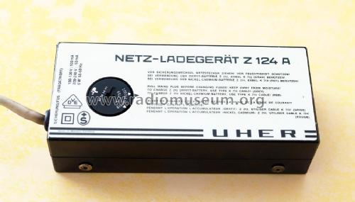 Netz-Ladegerät Z 124 A; Uher Werke; München (ID = 2893999) Power-S