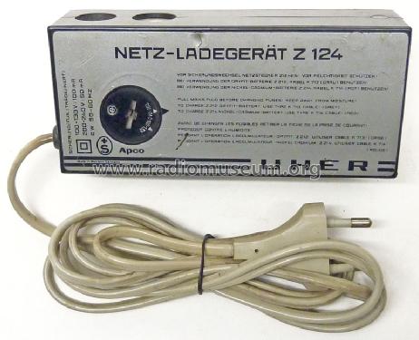 Netz Ladegerät Z124; Uher Werke; München (ID = 938938) Aliment.