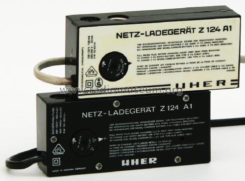 Netzanschluss- und Ladegerät Z124A1; Uher Werke; München (ID = 1133534) A-courant