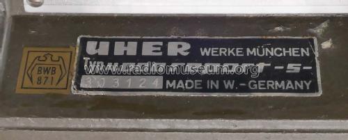 Report-A 4000 Ch= Report-S; Uher Werke; München (ID = 2560632) Enrég.-R