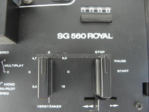 Royal SG560; Uher Werke; München (ID = 1959205) Enrég.-R
