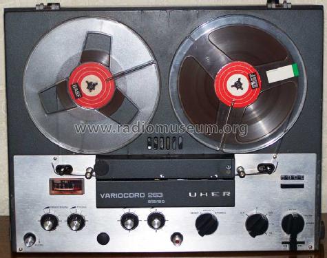 Variocord Stereo 263; Uher Werke; München (ID = 313857) Sonido-V