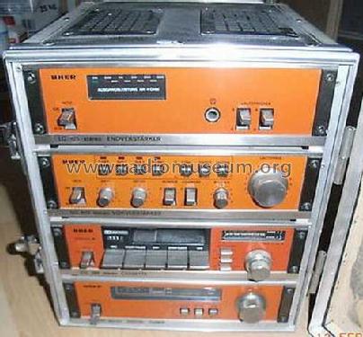 Stereo-Vorverstärker VG805; Uher Werke; München (ID = 1212665) Ampl/Mixer