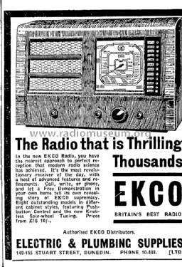 Ekco PB289; Ultimate Brand, (ID = 2807868) Radio