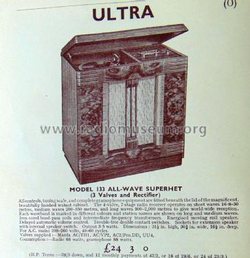 133; Ultra Electric Ltd.; (ID = 2413575) Radio