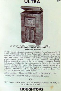150; Ultra Electric Ltd.; (ID = 2413569) Radio