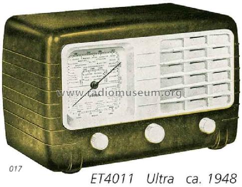 ET4011; Ultra Electric Ltd.; (ID = 2553) Radio