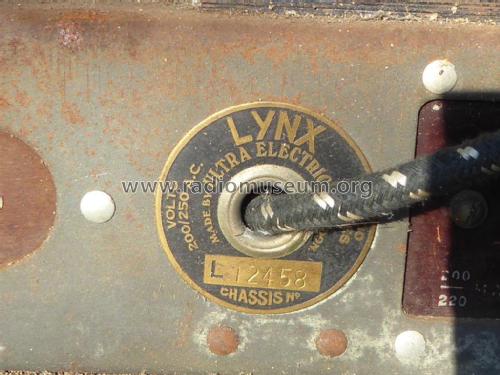 Lynx Console ; Ultra Electric Ltd.; (ID = 2360269) Radio