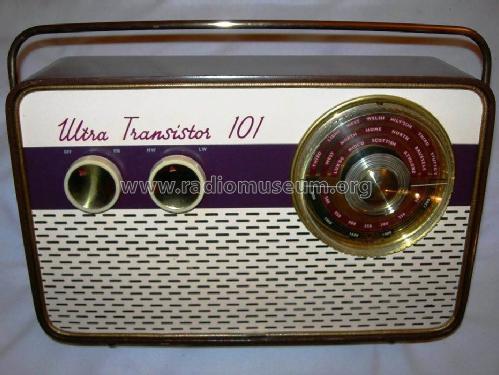 Transistor 101 TR101; Ultra Electric Ltd.; (ID = 224367) Radio