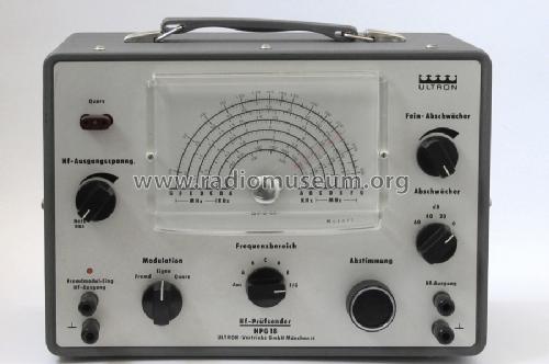 Hochfrequenz-Prüfsender HPG-18; Ultron-Elektronik (ID = 1685002) Ausrüstung