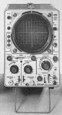 Oscilloscope 553AP; Ultron-Elektronik (ID = 431111) Equipment