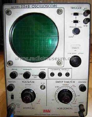 Oscilloscope 554B; Ultron-Elektronik (ID = 468686) Equipment