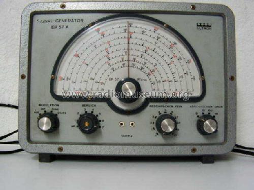 Signal-Generator EP57A; Ultron-Elektronik (ID = 152316) Ausrüstung