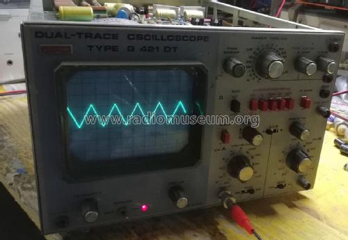 Dual Trace Oscilloscope G421-DT; Unaohm Start, Ohm, E (ID = 2737298) Equipment