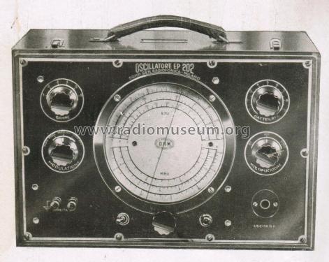 Oscillatore Modulato E.P. 202 ; Unaohm Start, Ohm, E (ID = 2660677) Equipment