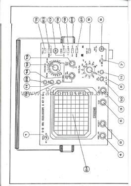 0-10 MHz Oscilloscope G471 A SL; Unaohm Start, Ohm, E (ID = 2394366) Equipment