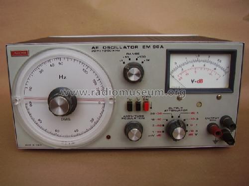 AF Oscillator EM98A; Unaohm Start, Ohm, E (ID = 1231285) Equipment