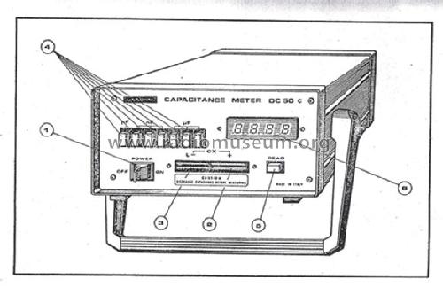 Capacitance Meter DC50c; Unaohm Start, Ohm, E (ID = 1410090) Equipment