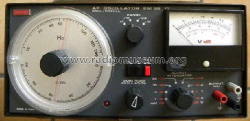 AF Oscillator EM98D; Unaohm Start, Ohm, E (ID = 2041636) Equipment