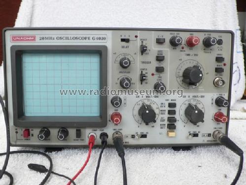 Oscilloscope 20 MHz G4020; Unaohm Start, Ohm, E (ID = 1639454) Equipment